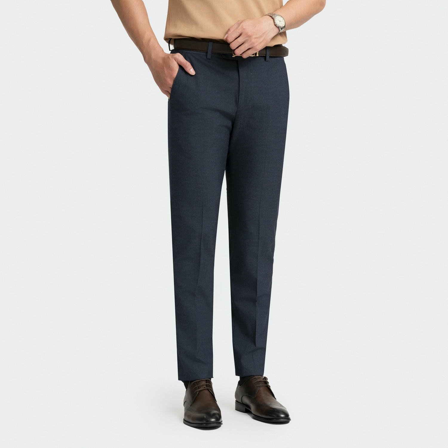 Quần Âu Nam Aristino Regular Co Giãn Nhẹ ATR0130Z