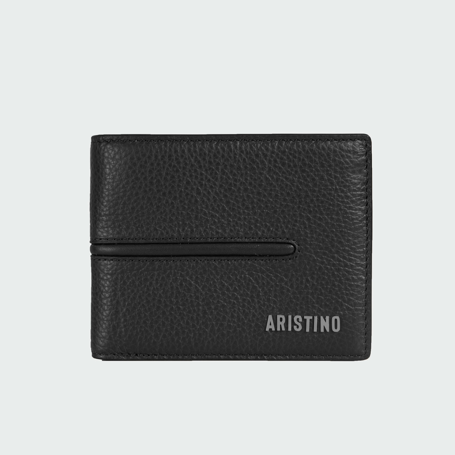 Ví ngang da bò Nam Aristino Leather AWE0020Z