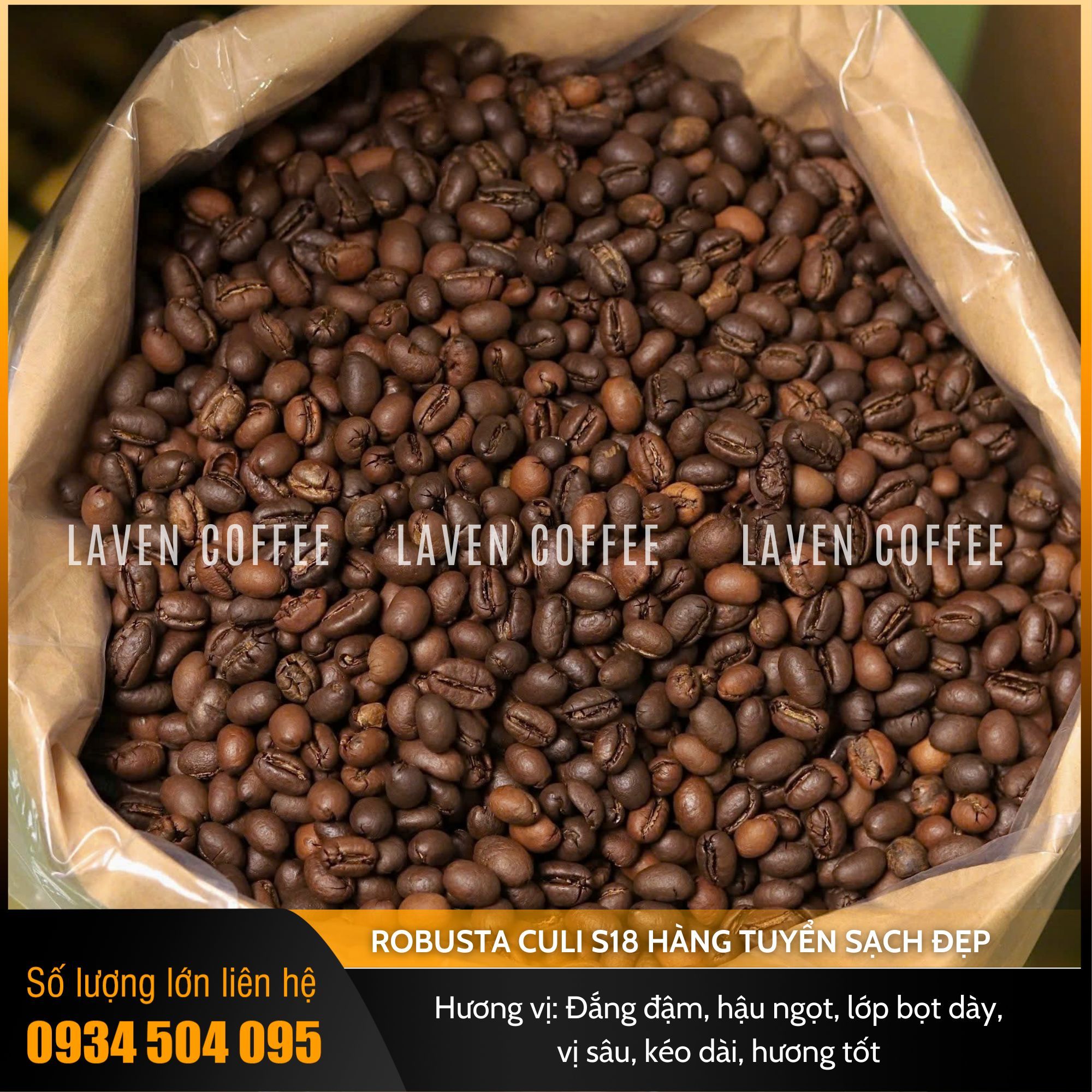  Robusta CULI S18 | RO-CULI| 1kg GIA CÔNG 