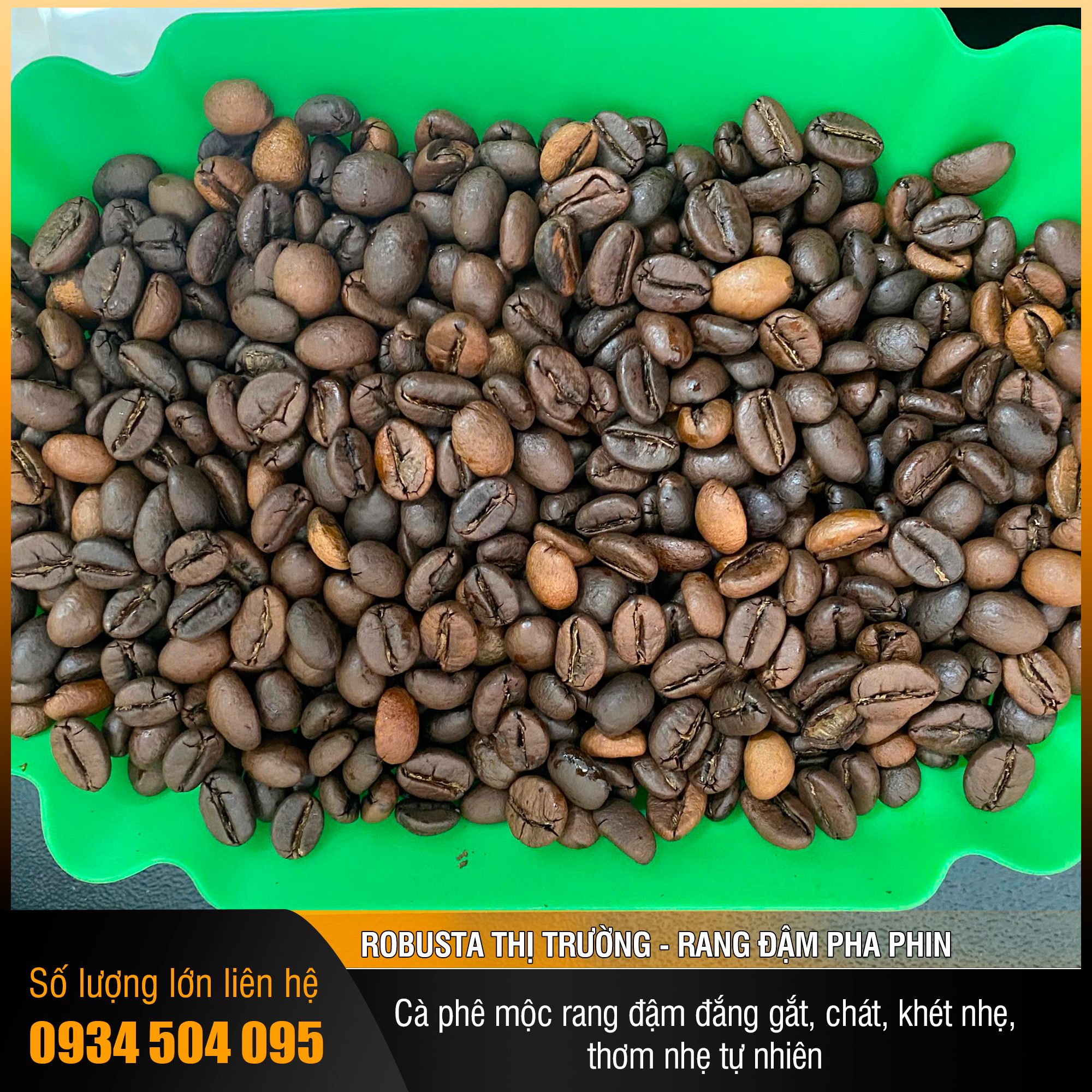  Robusta S18 Rang đậm chuyên pha phin G2 - 1kg 