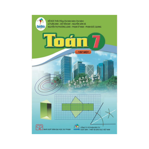 Toán lớp 7 tập 1 CD