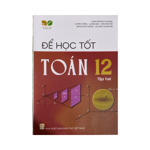 Để Học Tốt Toán Lớp 12 Tập 2 KNTT