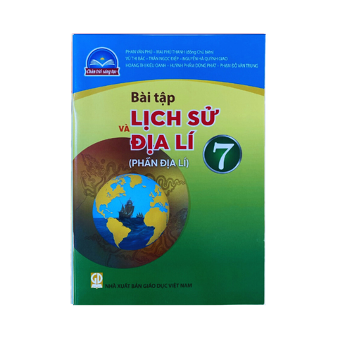Bài tập Lịch Sử và Địa Lí lớp 7 CTST phần Địa Lí
