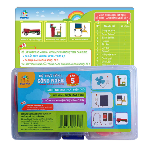  Bộ thực hành Công nghệ lớp 5 
