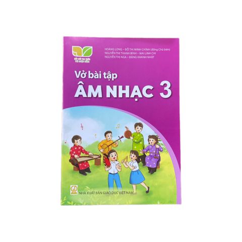 Vở bài tập Âm Nhạc lớp 3 KNTT