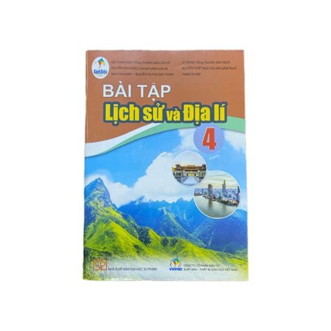  Bài tập Lịch Sử và Địa Lí lớp 4 CD 
