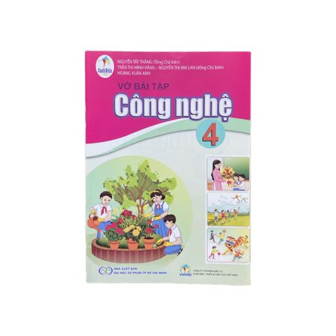 Vở bài tập Công Nghệ lớp 4 CD