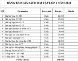 Bộ sách bài tập lớp 6 (Trường THCS Lương Thế Vinh Cần Thơ)