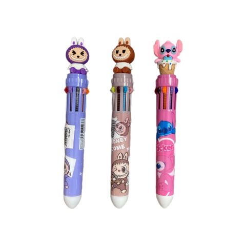  Bút 10 Đầu Ngồi Thú 