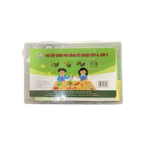  Bộ lắp ghép mô hình kĩ thuật lớp 4, lớp 5 