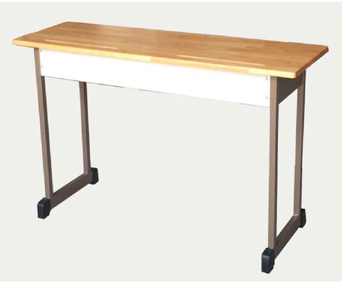  Bàn HS 2 chỗ mặt gỗ ghép (1,2x0,45x0,75)cm 
