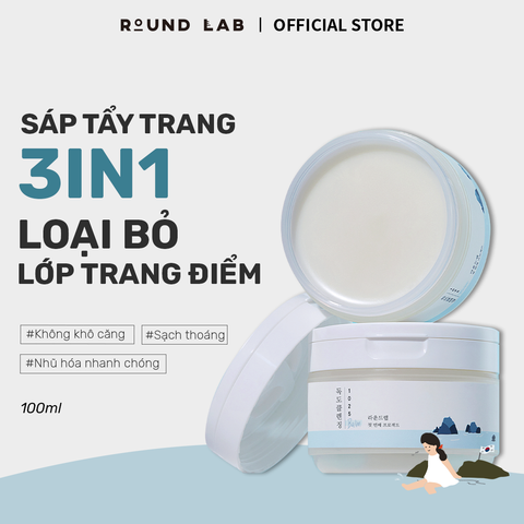Round Lab Sáp tẩy trang 1025 Dokdo Cleansing Balm 100ml