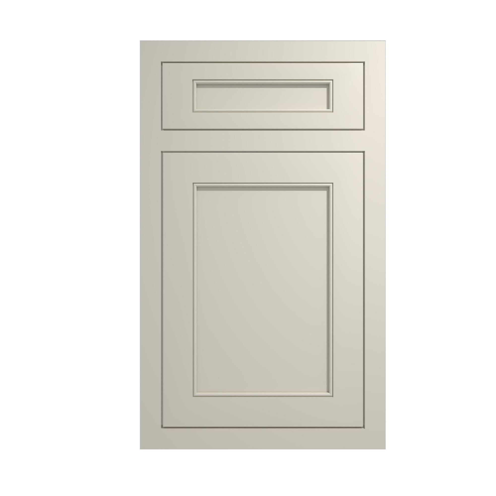  Door Beaded Inset Oyster White 