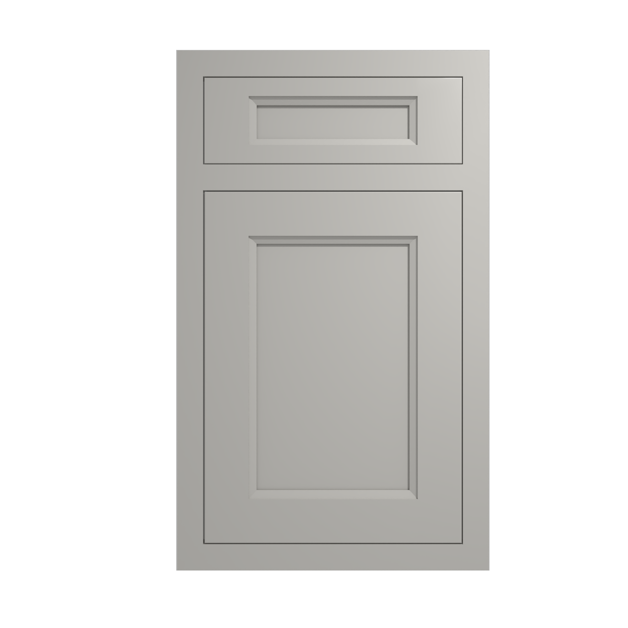  Door Double Inset Light French Gray 