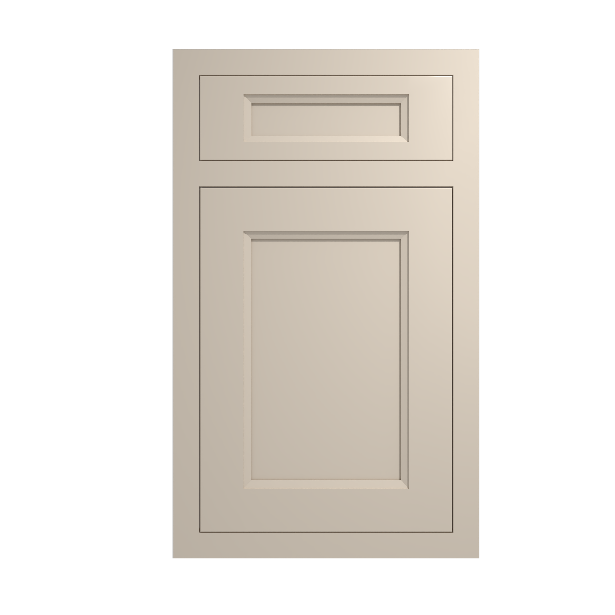  Door Double Inset Natural Linen 