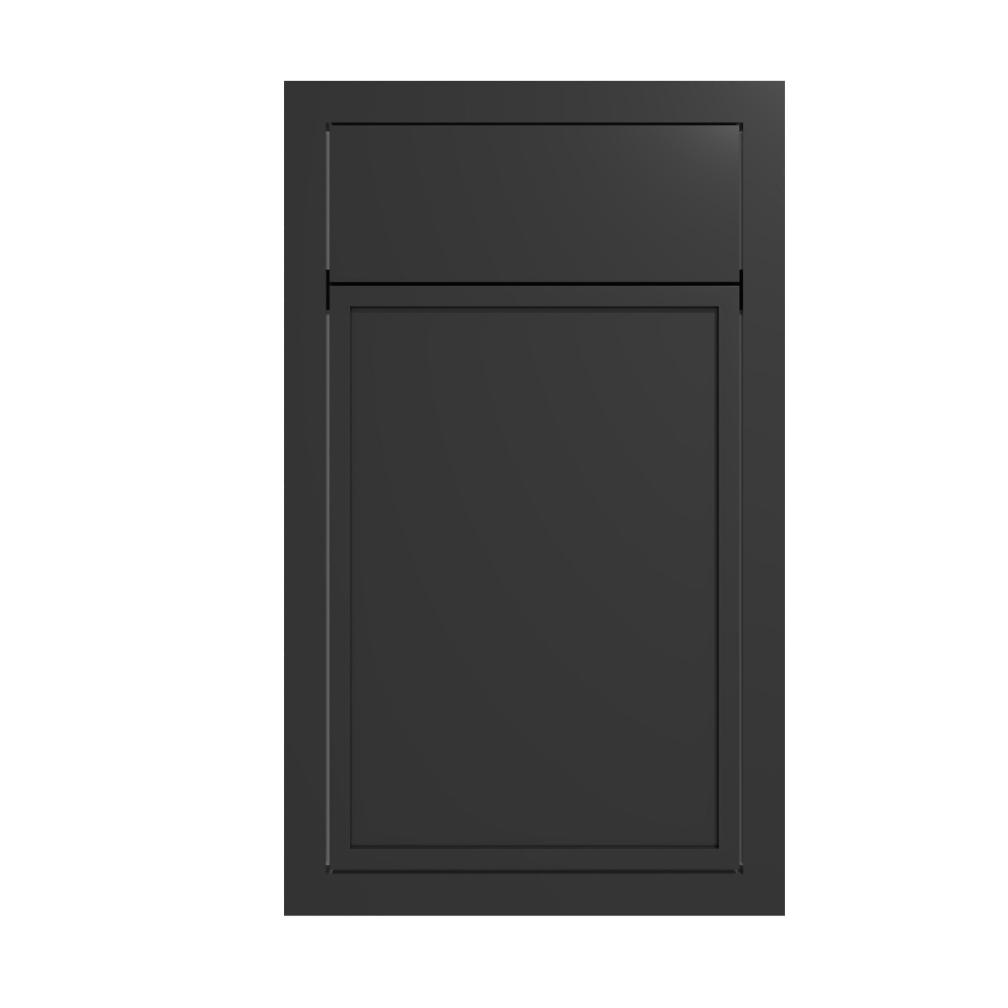  Door Slim Inset Tricorn Black 