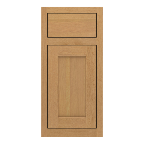  Inset Oak White 