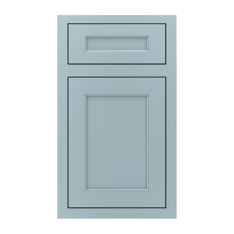  Door Inset Pastel Blue 