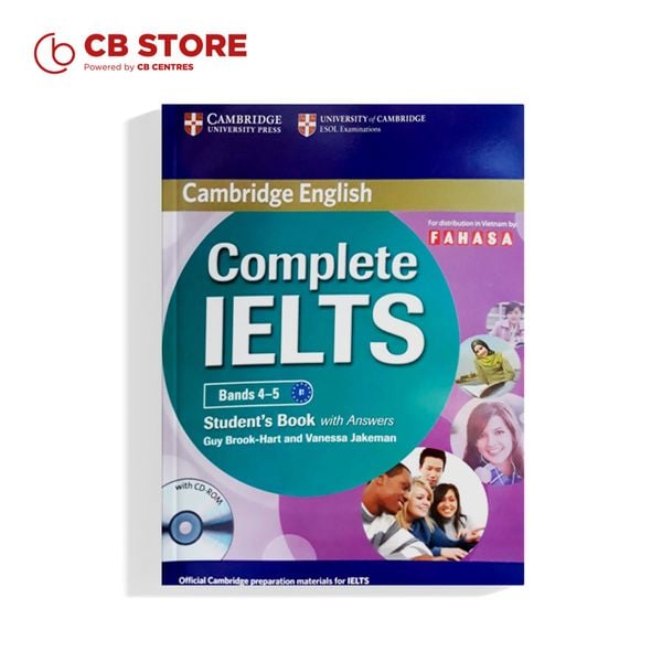 Complete IELTS B1 (Band 4-5) - Student's Book with answers and CD-ROM | Cambridge | Hướng dẫn học IELTS hiệu quả