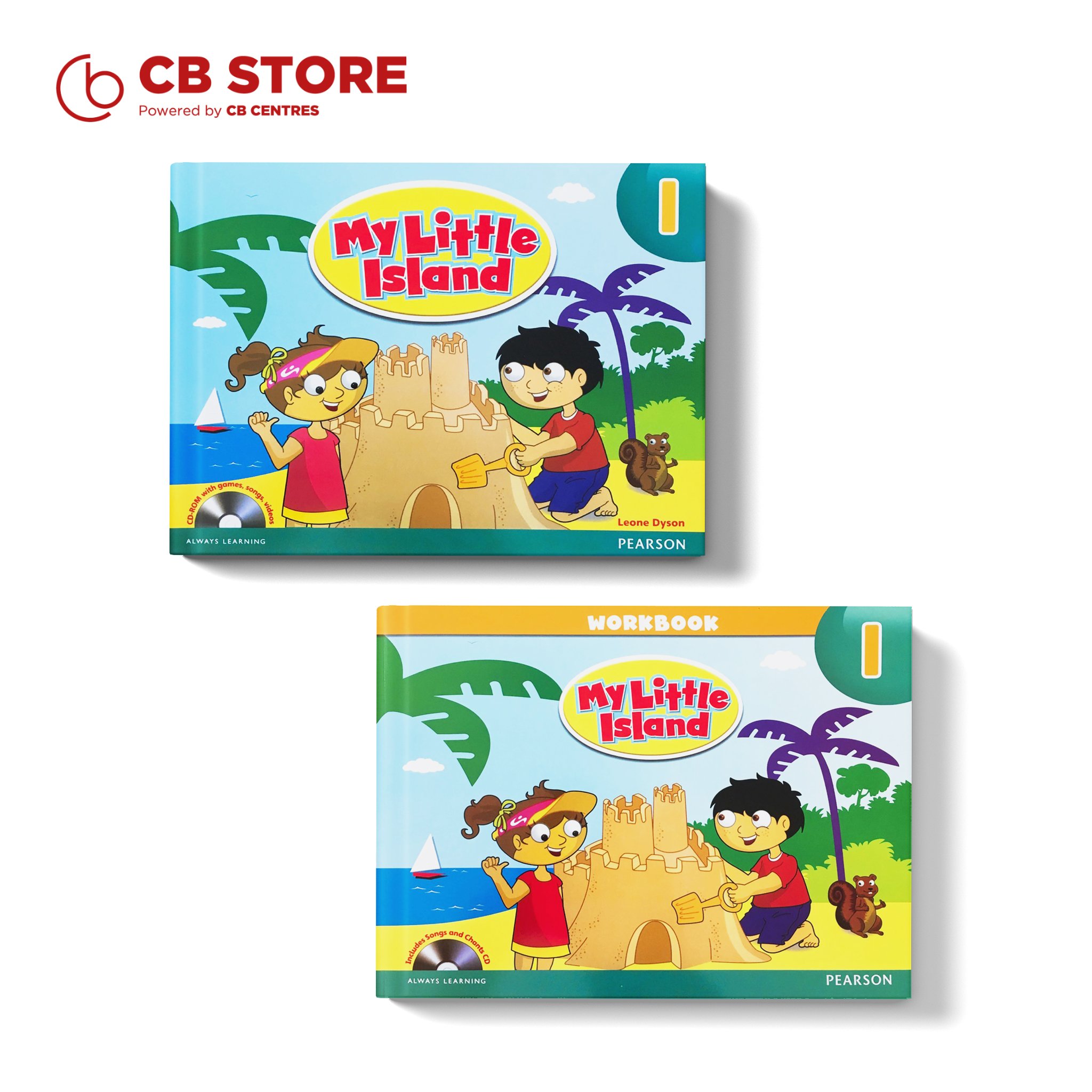 My Little Island 1 - Student Book & Workbook with CD-ROM | Pearson | Hành trình học tiếng Anh vui nhộn cho trẻ nhỏ