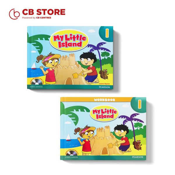 My Little Island 1 - Student Book & Workbook with CD-ROM | Pearson | Hành trình học tiếng Anh vui nhộn cho trẻ nhỏ