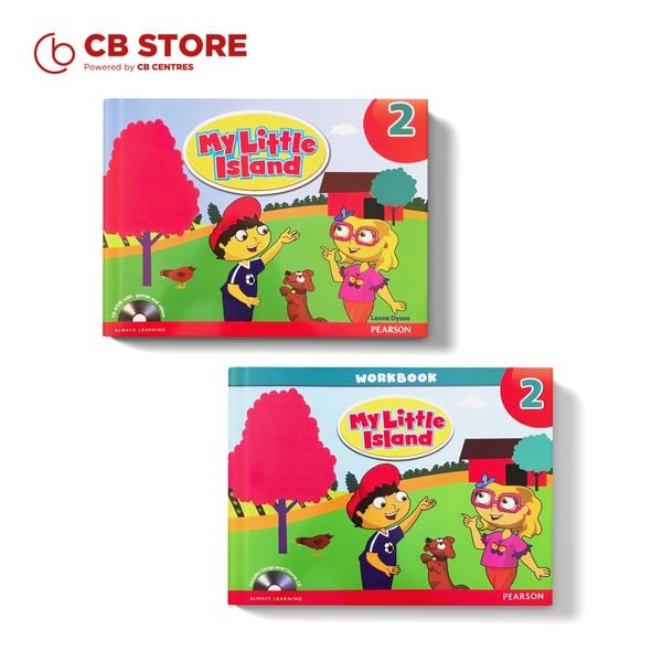 My Little Island 2 - Student Book & Workbook with CD-ROM | Pearson | Hành trình học tiếng Anh vui nhộn cho trẻ nhỏ