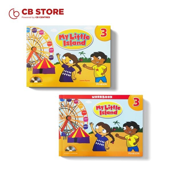 My Little Island 3 - Student Book & Workbook with CD-ROM | Pearson | Hành trình học tiếng Anh vui nhộn cho trẻ nhỏ