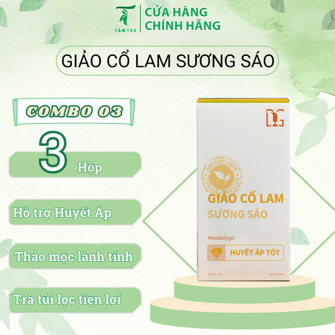  Trà Giảo Cổ Lam Sương Sáo COMBO 03 hộp 