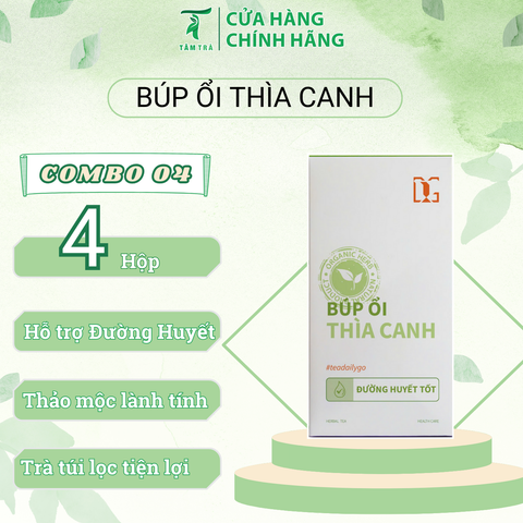  Trà Búp Ổi Thìa Canh COMBO 4 hộp 