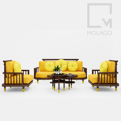 Ghế băng sofa gỗ, thiết kế thanh lịch, chắc chắn