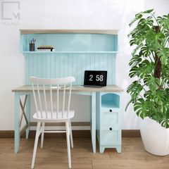 Trọn bộ bàn làm việc gỗ, kệ tủ, ghế tựa, giá sách đẹp