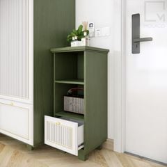 Trọn bộ giường ngủ gỗ tủ quần áo tủ tivi phong cách Bắc Âu