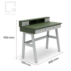 Trọn bộ bàn làm việc gỗ, kệ tủ, ghế tựa, giá sách đẹp