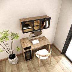 Bàn trang điểm gỗ công nghiệp, có thể dùng làm bàn làm việc