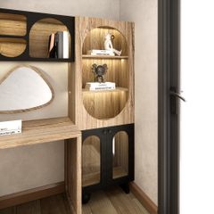 Trọn bộ tủ kệ sách hiện đại, giá rẻ