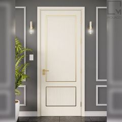 Bộ cửa gỗ công nghiệp MDF kháng ẩm giá rẻ tphcm