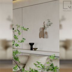 kệ gỗ trang trí treo tường 1
