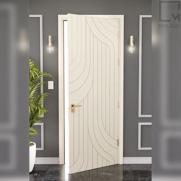 Cửa gỗ công nghiệp Ravina SDCL 002 | Molago