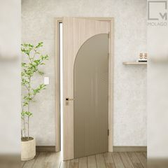 Cửa gỗ công nghiệp MDF lõi xanh chống nước, độ bền vượt trội