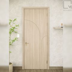 Cửa gỗ công nghiệp giá rẻ, chất lượng, lắp đặt dễ dàng