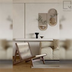 Kệ treo tường trang trí gỗ giá xưởng