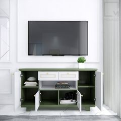 Tủ tivi gỗ phong cách Bắc Âu, tối giản và thanh lịch
