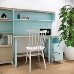 Combo bàn làm việc gỗ, kệ tủ, giá sách hiện đại, tiện lợi
