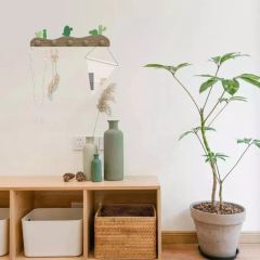 Móc gỗ treo đồ thiết kế hiện đại, bền chắc, dễ lắp đặt