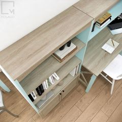 Kệ sách kim loại khung chắc chắn, phong cách công nghiệp