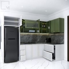 Trọn bộ tủ bếp giá rẻ phù hợp ngân sách