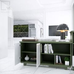 Tủ tivi gỗ đẹp, chắc chắn, chống mối mọt, bền đẹp