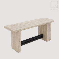 Ghế băng gỗ đẹp, thiết kế tinh tế, dễ kết hợp nội thất