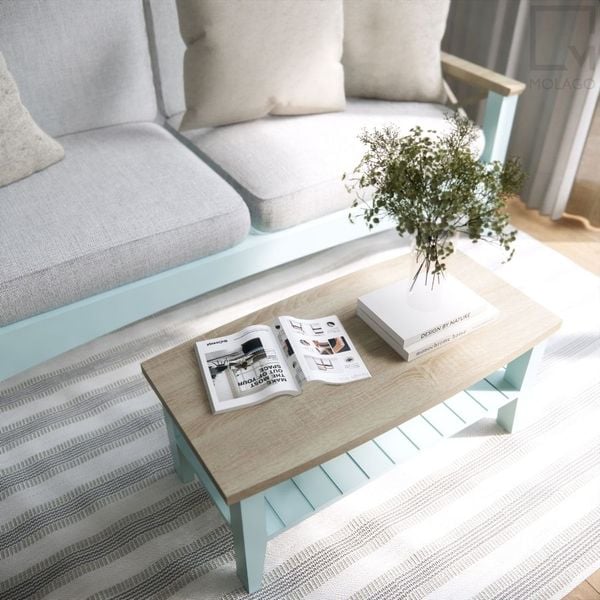 Bàn trà sofa gỗ T001 Mine chic | Molago