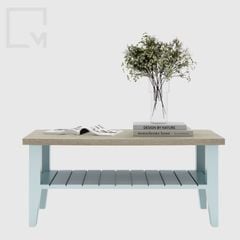 Bộ bàn trà gỗ đẹp, bền chắc, phù hợp nhà phố, chung cư